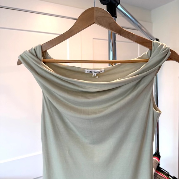 Reformation Jamen Knit Dress - Small (EUC) - Picture 5 of 12